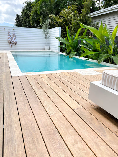 Create a coastal blonde timber deck. Get the Reno Diary look with our step-by-step guide